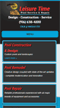 Mobile Screenshot of leisuretimepool.com